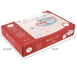 Simulation enfants jouer maison petit docteur pilules seringue pince à épiler jeu de rôle infirmière plateau médical jouets médicaux