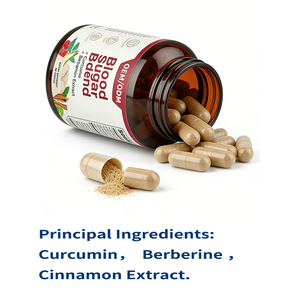 Capsules <span class=keywords><strong>de</strong></span> soutien pour la glycémie OEM/ODM, enrichies en curcumine, berbérine <span class=keywords><strong>et</strong></span> extrait <span class=keywords><strong>de</strong></span> cannelle - Complément alimentaire - Product Image 2