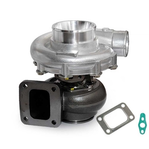 Turbocompresor EPMAN T76 para Automóviles, Turbo de Carreras T4 con Abrazadera <span class=keywords><strong>V</strong></span>-Band y Refrigeración por Agua EP-GTT76 - Product Image 1