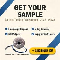 Transformateur toroïdal redresseur monophasé pour station de recharge de véhicules électriques, 220V vers 110V 48V, bobine en cuivre pour alimentation électrique
