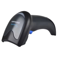 Lecteur de codes-barres 2D linéaire filaire USB Datalogic QuickScan Lite QW2120 noir pour supermarchés et commerces de détail