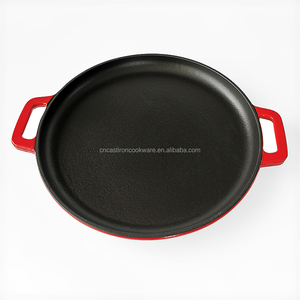 Molde para <span class=keywords><strong>Pizza</strong></span> de Hierro Fundido de 16 Pulgadas, Apto para Horno - Product Image 2