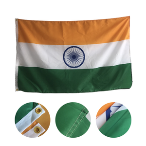 Оптовая продажа на заказ, 100% полиэстер 3x5 футов, напечатанный в Кливленде, индийский флаг, Национальный флаг Индии - Product Image 4