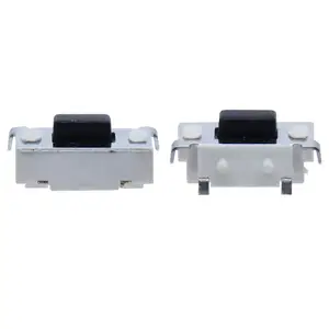 Kandens Side Press 3*6*3.5 Tactile Right Angle Push Button Switches 3x6x3.5 Flag Tact PCB Switch 3 x 3 x 3.5 mm for Speaker