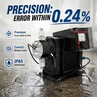 Pompe doseuse numérique au chlore étanche IP65 4-20 mA, haute précision, algorithme avancé, pour le traitement de l'eau, 42 L/H