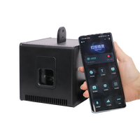 STSLITE Projecteur laser RGB animé IP65 contrôlé par application mobile avec scanner DMX ILDA et batterie intégrée pour scène, fête, club et bar