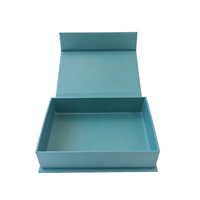 Boîte rigide à rabat magnétique avec impression couleur personnalisée, emballage cadeau en carton écologique entièrement personnalisable, vente en gros