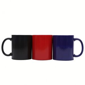 Mug à sublimation à poignée décorée, prix bas, intérieur coloré, extérieur blanc pur, personnalisable, tasse à café en céramique vierge - Product Image 1