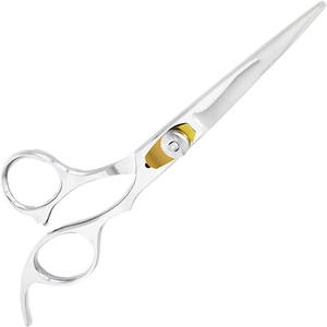 กรรไกรตัดผมอิโนเอะ คาซุทากะ 6.0 นิ้ว สแตนเลสสตีล สำหรับมืออาชีพ แบบปลายตรง ใช้สำหรับทำผมสวย - Product Image 1