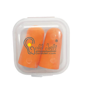 الجملة الضوضاء تقلل مريحة لينة بو سدادات أذن للاستحمام عازلة للصوت الأذن المقابس مع حالة - Product Image 1