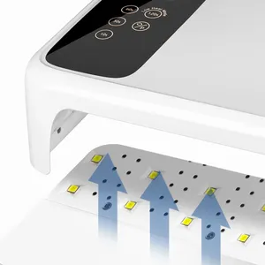 Plug in Led Nail <b>Lamp</b> UV 138W Not <b>Rechargeable</b> Professional Gel Nail Dryer Nail Polish Curling <b>Lamp</b> for All Gel Nail Polish - Product Image 4