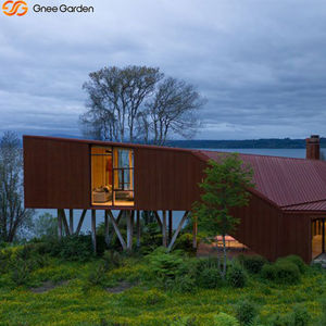 Revêtement en acier corten découpé sur mesure pour l'extérieur de bâtiments modernes en métal vieilli, imperméable et écologique, mur-rideau - Product Image 2