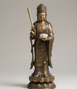 รูปปั้นพระโพธิสัตว์ทำจากทองสัมฤทธิ์ขนาดใหญ่รูปปั้นตกแต่งรูปปั้นโลหะหล่อทางศาสนาพระพุทธรูปกวน<span class=keywords><strong>อิ</strong></span><span class=keywords><strong>ม</strong></span><span class=keywords><strong>ยืน</strong></span> - Product Image 4