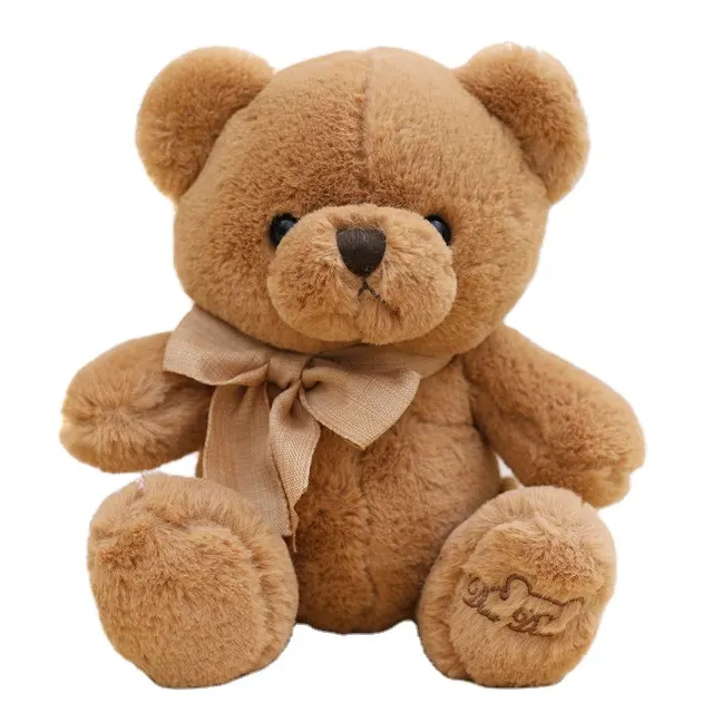 20cm Großhandel Yangzhou Fabrik Plüsch Teddybär Spielzeug ausgestopft Teddybär