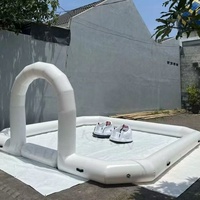 Clôture de jeu gonflable en PVC personnalisée de la marque QY pour usage commercial