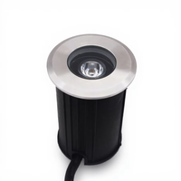 Vente flash : Lumière LED encastrée étanche IP68 3W, acier inoxydable 304, lumière subaquatique pour piscine, éclairage paysager 12V pour jardin et allée