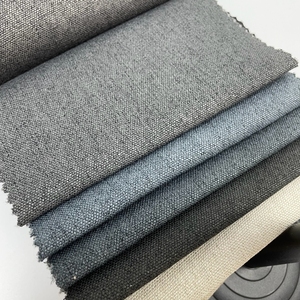 Trung Quốc <span class=keywords><strong>sofa</strong></span> vải nhà máy trực tiếp linen vải bán buôn đồng bằng nhuộm rửa sạch <span class=keywords><strong>100</strong></span> <span class=keywords><strong>Polyester</strong></span> Linen cho ghế <span class=keywords><strong>sofa</strong></span> đồ nội thất - Product Image 5