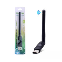 Nuevo Adaptador USB Wifi de 150M, Dongle Wifi, Receptor Wifi, Tarjeta de Red Inalámbrica, Wifi Ethernet, Set Top Box para TV, MT7601