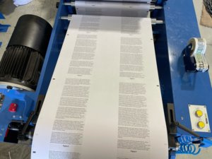 TECTUPRINT 스페인 공급 업체 기술 지원 종이 제품 제조 기계용 새로운 조건 롤 프린터 - Product Image 4