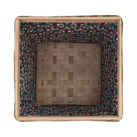 Panier de rangement en bambou/panier conteneur décoration de la maison en gros