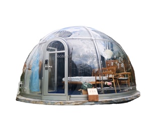 Prix d'usine, dôme d'hôtel transparent, petit dôme géodésique, tentes dômes imperméables, tente dôme en polycarbonate - Product Image 4