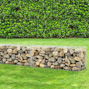 Yuking Galvanized Welded <b>Wire</b> <b>Mesh</b> Gabion Basket & Box with Square Holes Low Carbon Steel <b>Wire</b> (2.0-5.0mm) for Retaining Walls - Product Image 2