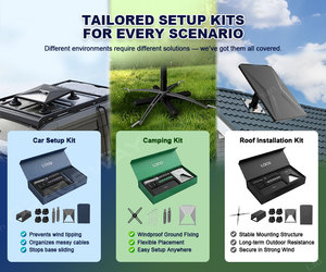 Kit de Instalación Starlink, Cubierta de <span class=keywords><strong>Silicona</strong></span> para Todo Clima Gen3, Soporte de Succión Starlink, Soporte para Starlink Gen3/Mini, Juego de Montaje para RV y Camping - Product Image 5