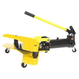 Máquina de Doblado Hidráulica Manual Integrada HHM-10, Doblado Vertical Plano de Barras de Cobre y Aluminio - Product Image 1