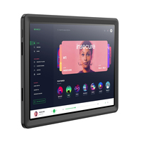 Écran de taxi de siège arrière Tablette Android 11 pouces avec robinet NFC pour payer et kit de montage de voiture solide pour système d'infodivertissement de voiture