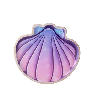 ถาดผลไม้ ถาดอาหาร ถาดเสิร์ฟ ไม้ยางพาราแท้ ดีไซน์เรโทรหรูหราสไตล์โอเชียน ผลิตจากโรงงานโดยตรง - Product Image 6