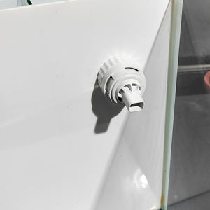 Op maat gemaakte glazen aquariumset van hoogwaardig materiaal voor binnen- en buitengebruik, vierkant, voor zeewater, geschikt voor op tafel. - Product Image 2