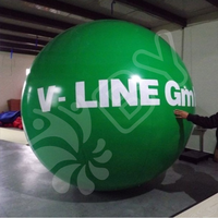 Ballon gonflable à promotion extérieure pour la publicité dans le ciel Grand ballon à hélium gonflable géant avec logo personnalisé