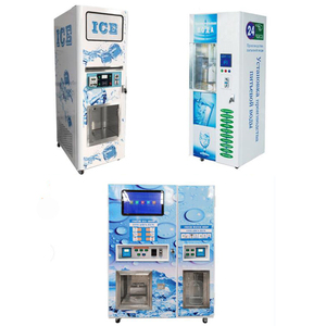 Distributeur automatique de glace en sacs semi-automatique 24h/24 avec paiement par pièces, carte IC et carte de crédit - Product Image 1
