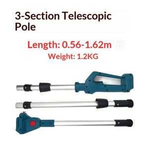 Perche télescopique multifonctionnelle rechargeable pour l'élagage des hautes branches, compatible avec les scies/ciseaux à branches hautes - Vente en gros - Product Image 5
