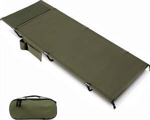 Cama de Camping ONETIGRIS SUPRAGRIS em Liga de Alumínio, Suporta 400lbs, Leve e Confortável, Cama Dobrável para Caminhadas e Viagens - Product Image 1