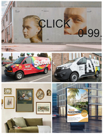 Mesin Cetak Iklan Indoor Outdoor Format Lebar 3.2m Merek MOOTOOM, Printer Eco Solvent Termurah