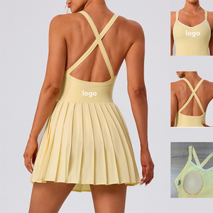 Nouvelle collection de vêtements de sport pour le badminton et le golf pour femmes, robe de tennis respirante, robe de sport, tenue de sport Dry Fit - Product Image 1