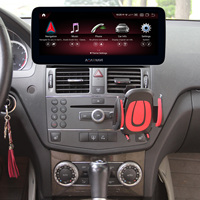 Acardash layar Android mobil, Qualcomm Snapdragon 662 Android 11 8 + 256g Navi untuk Kelas C W204 Ntg4.0 12.3 inci layar Android