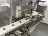 Machine automatique haute performance pour la fabrication de boules de dattes, en acier inoxydable 304, avec commande tactile, pour boulangerie commerciale, pour tahini et halva fourrés