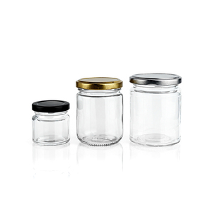 <span class=keywords><strong>Pot</strong></span> en verre rond <span class=keywords><strong>de</strong></span> haute qualité pour <span class=keywords><strong>confiture</strong></span>, miel, cornichons, mayonnaise, huile <span class=keywords><strong>de</strong></span> coco, récipient <span class=keywords><strong>de</strong></span> stockage alimentaire en verre avec couvercle - Product Image 1