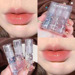 Aceite Esencial Labial con Aroma a Frutas, Hidratante, Anti-Resequedad, Reduce las Líneas de los Labios, Brillo Labial Voluminizador, Cuidado Labial Cosmético - Product Image 5