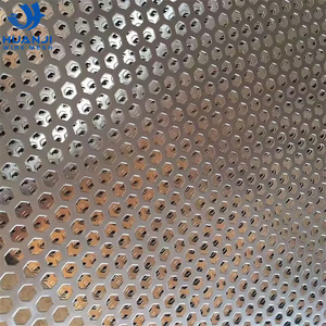 Lámina de Malla Metálica Perforada de Acero Inoxidable / Lámina Metálica con Orificios / Placa de Malla Perforada - Tejido Plano, Servicios de Soldadura y Doblado - Product Image 4