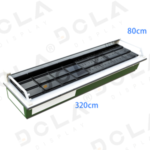 Dùng một lần & tái sử dụng khay thịt nhựa với chức năng chân không & ngăn | cho cửa hàng bán thịt/<span class=keywords><strong>Deli</strong></span> | Đen thịt trường hợp khay hiển thị - Product Image 5