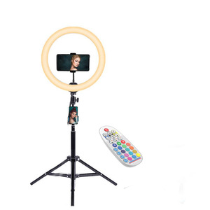 Anneau lumineux Led Rgb 12 pouces Rgb Led <span class=keywords><strong>Ring</strong></span> Lamp <span class=keywords><strong>33</strong></span> cm Rgb Télécommande <span class=keywords><strong>Ring</strong></span> <span class=keywords><strong>Light</strong></span> 18 pouces - Product Image 4