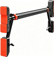Barre de traction WellShow Sport sans vis pour cadre de porte avec niveau horizontal