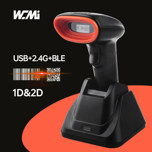 <span class=keywords><strong>Scan</strong></span> Gun <span class=keywords><strong>Bar</strong></span> Qr <span class=keywords><strong>Code</strong></span> <span class=keywords><strong>Reader</strong></span> 2D 1D Handheld BLE USB 2.4G Drahtloser Barcode Scanner Store Supermarkt Warehouse Inventory - Product Image 1