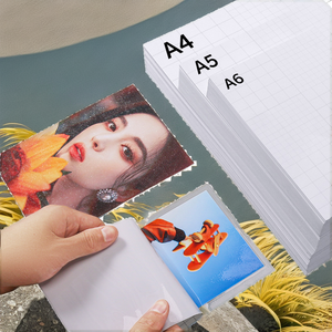 Papel para Prensa de Transferencia de Calor, PVC Personalizado A4, Película de Laminación Holográfica Autoadhesiva en Frío, Láminas de Vinilo Impermeables - Product Image 2