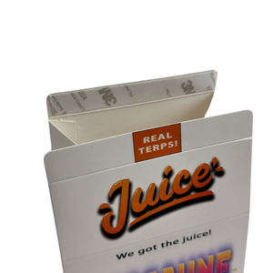 Nouveau Design vide 3.5g anti-odeur refermable holographique découpé sacs en mylar à fermeture éclair et emballage en forme de boîte Mike - Product Image 5