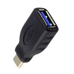 USB סוג C זכר ל-USB 3.0 נקבה מחבר OTG מתאם עבור אנדרואיד טלפון נתונים כבל USBC סוג-C ממיר