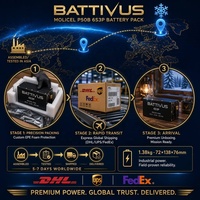 Batterie Li-Ion Molicel P50B 6S3P 21.6V 15000mAh 324Wh 180A INR21700 XT90 à décharge rapide 12C pour drone UAV et applications de levage lourd